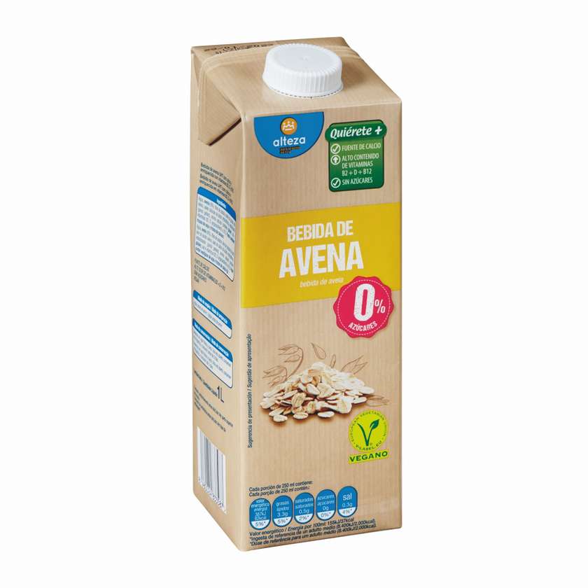 Bebida Aveia s/açúcar Alteza 1L