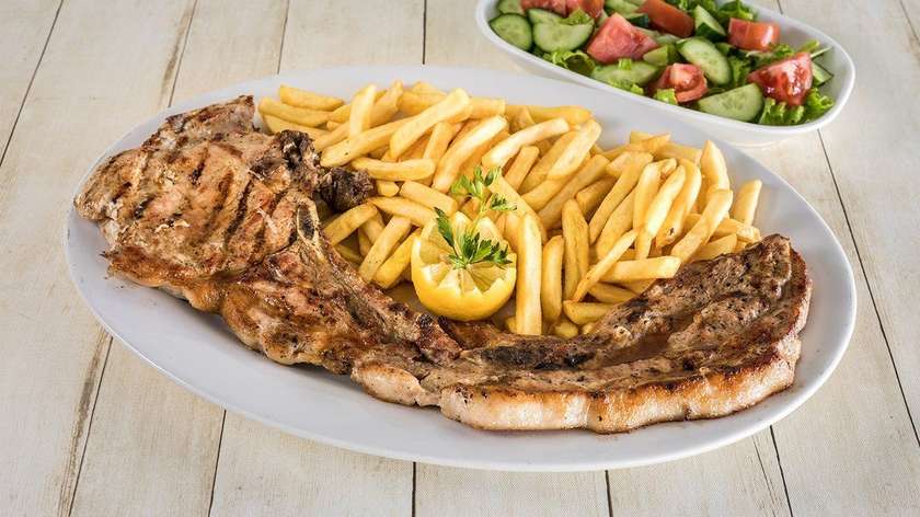 Χοιρινή Μπριζόλα Γίγας