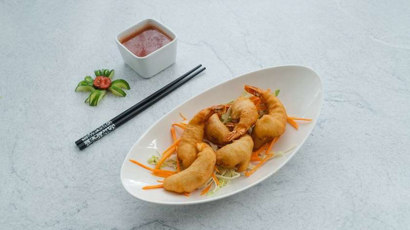 Deep Fried Prawns