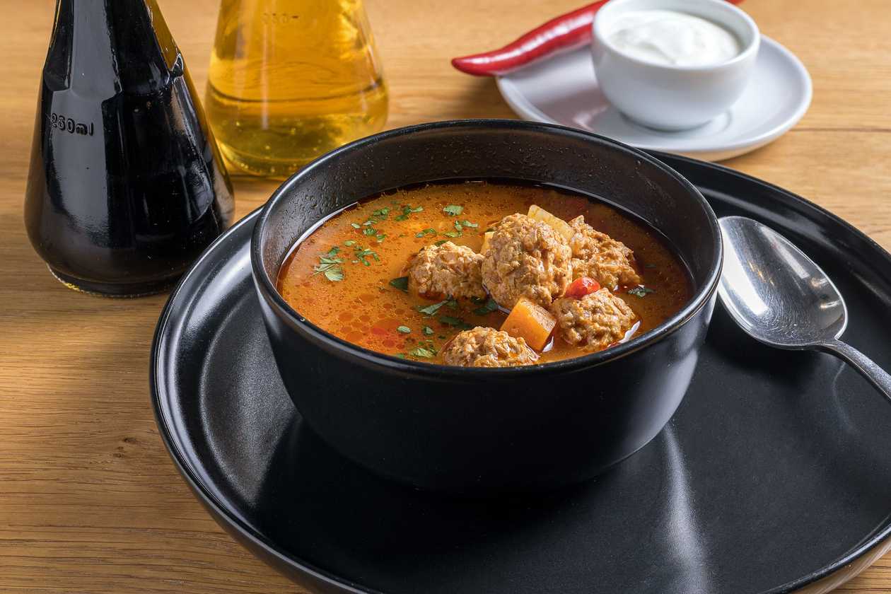 Meatball soup