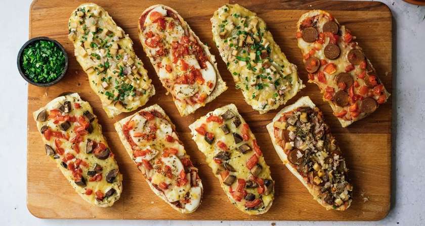 Veg French Bread Pizza