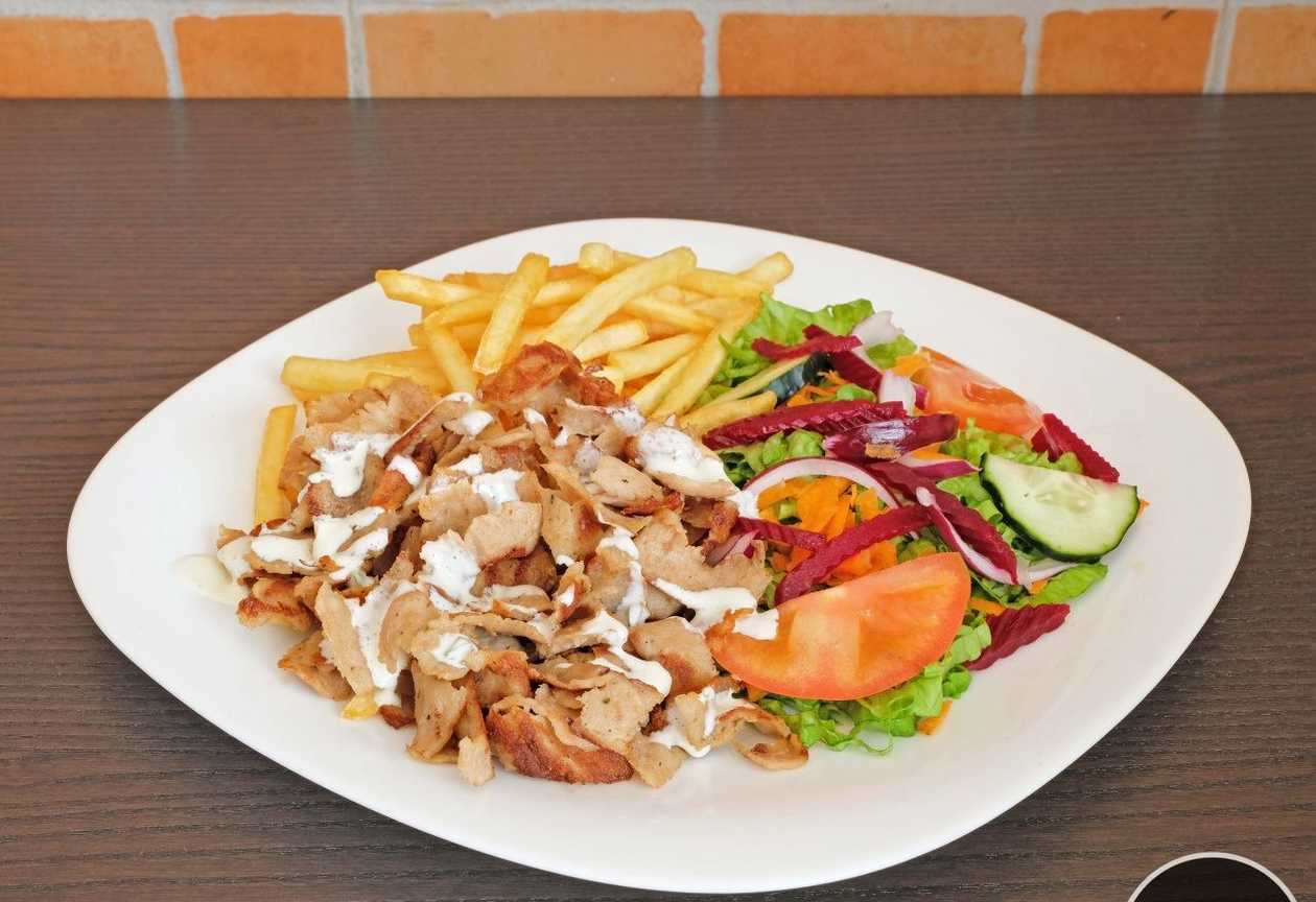 Kebab no Prato