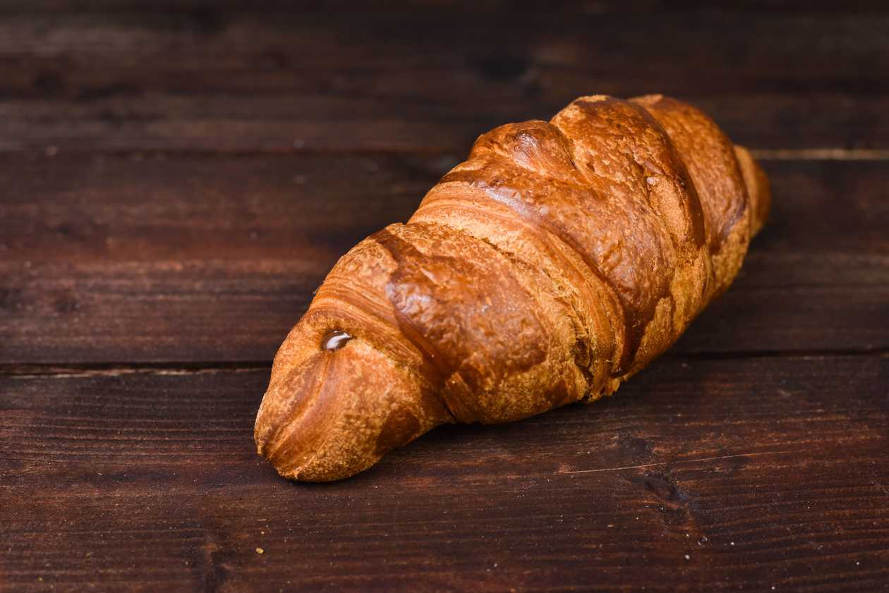 Nugátový croissant