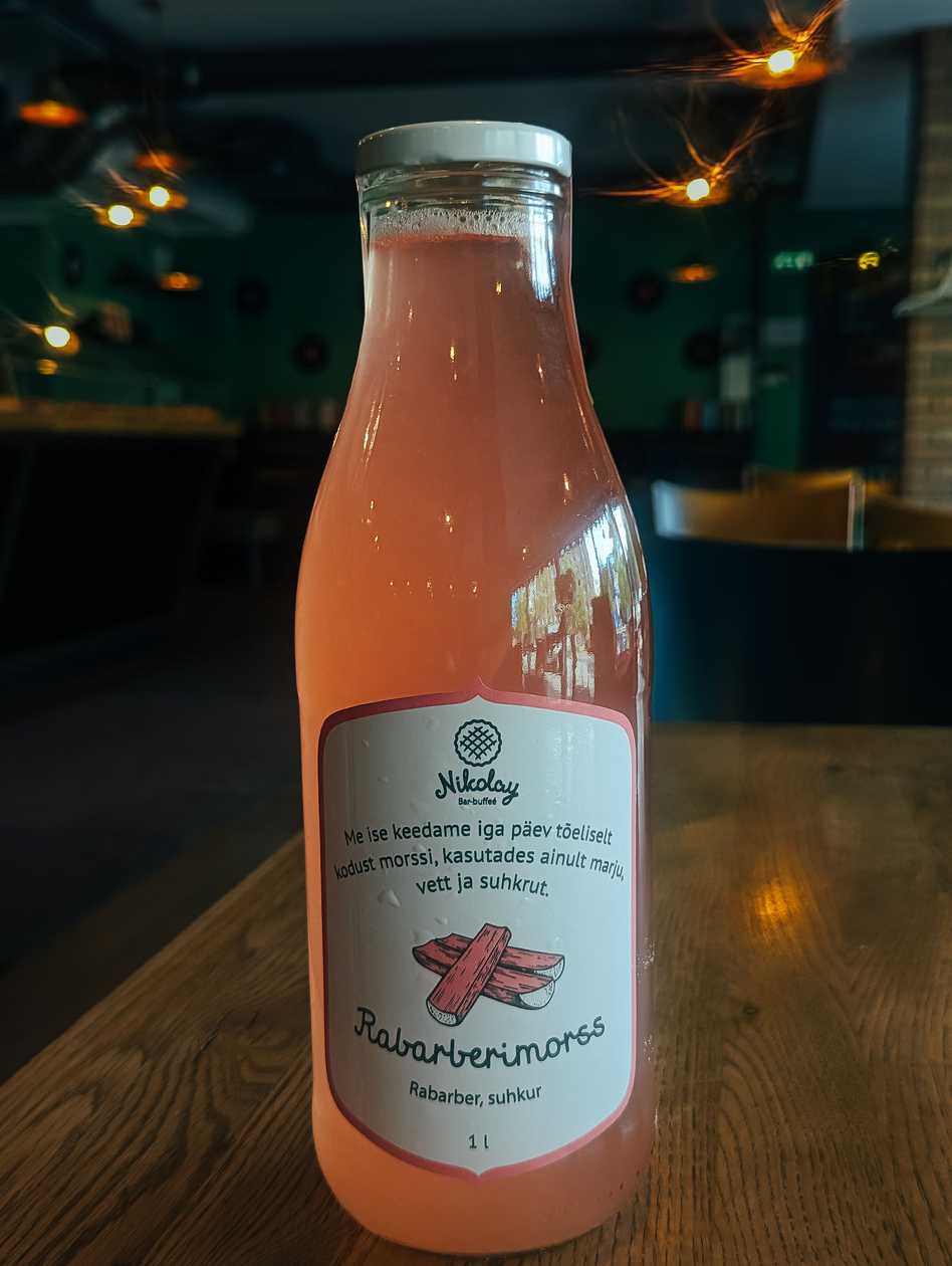 Rhubarb juice 0.5 L