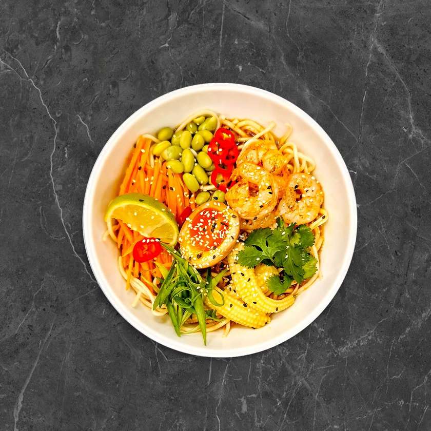 Miso Ramenas su krevetėmis