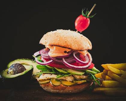 Wegetariański Burger Halloumi