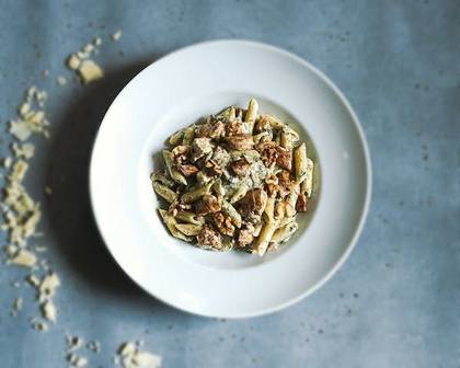 Penne Polo z Kurkami