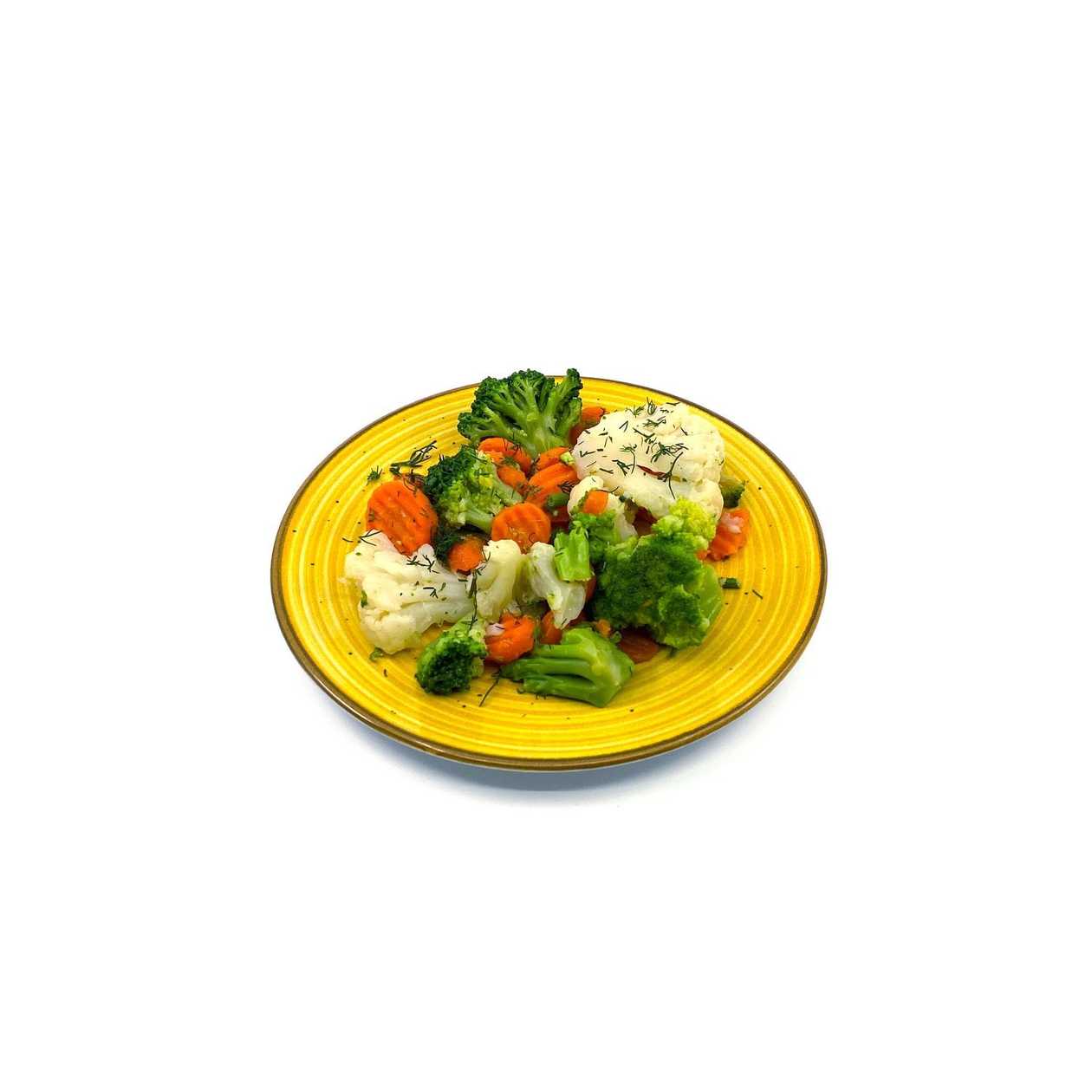 Steamed vegetables