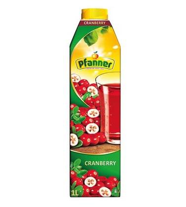 Cranberry Juice PKT, 1ltr