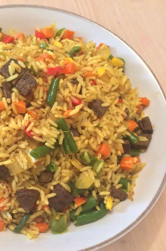 Gizzard Fried Rice