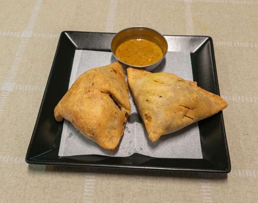 Samosa Chicken or Veg