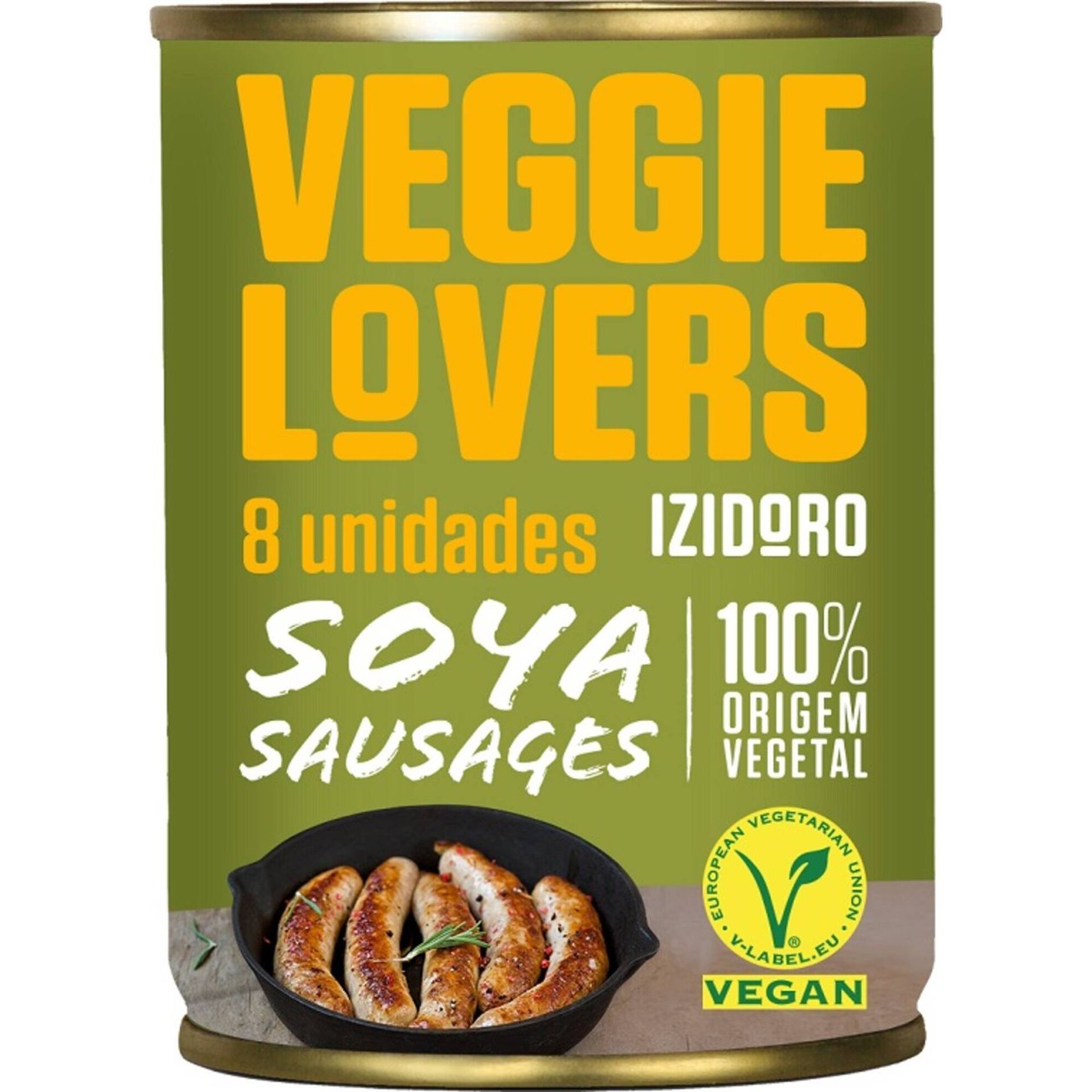 Salsichas Soja Izidoro 8 un 180 gr