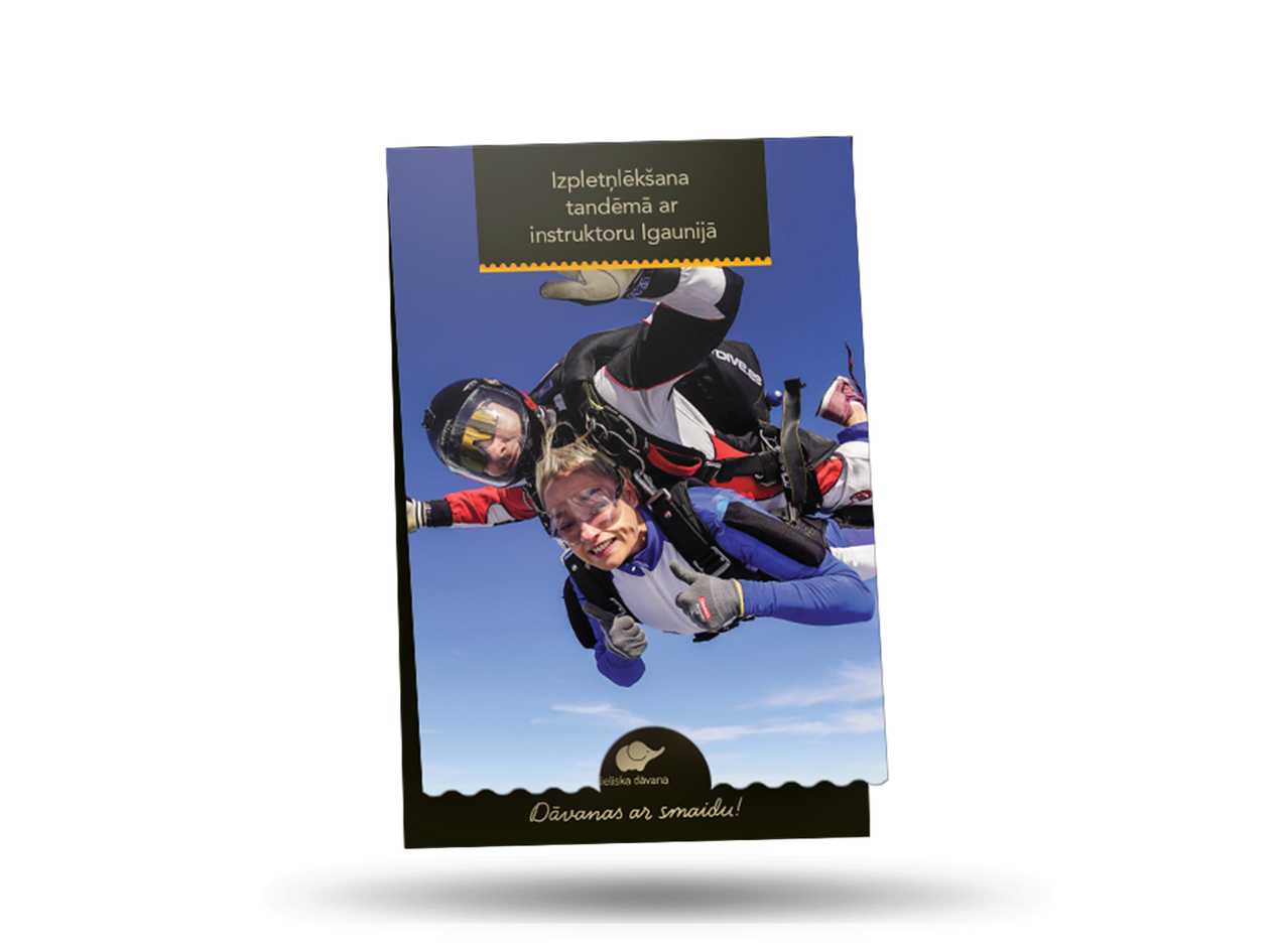 Tandem skydiving with an instructor in Estonia