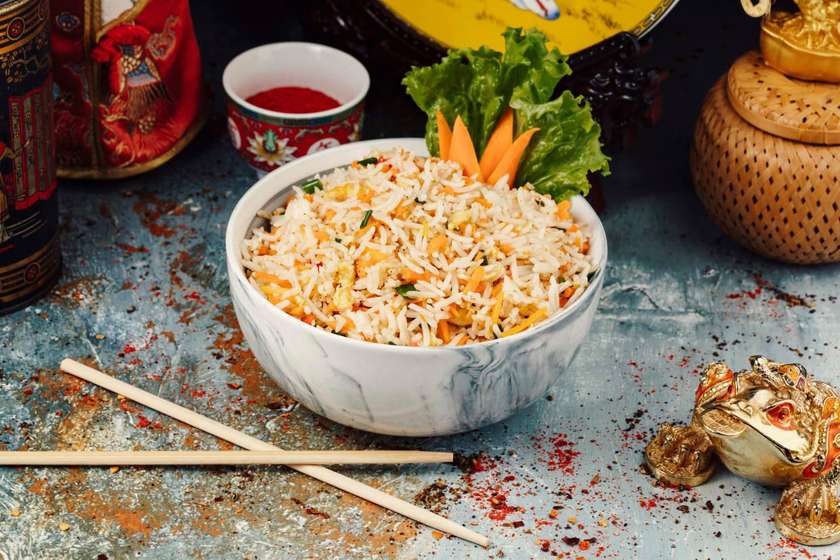 M1-Rice With Eggs And Vegetables