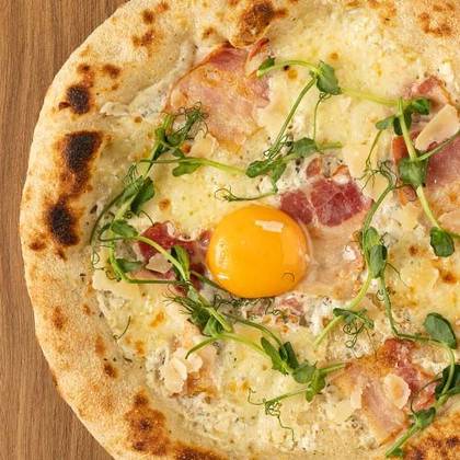Carbonara Pizza for one