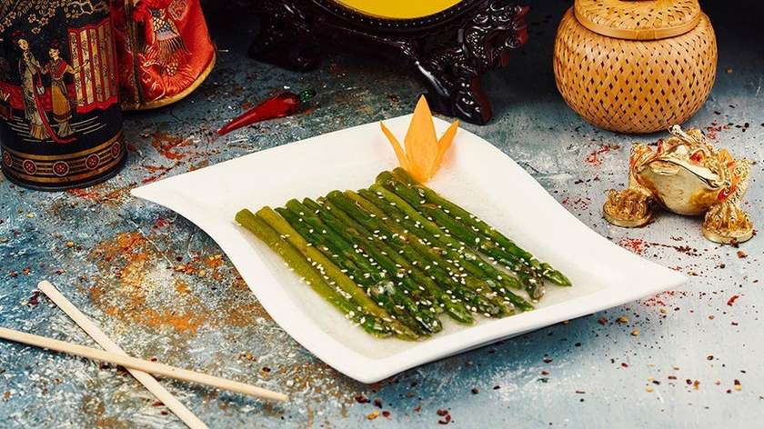 C22-Asparagus With Spices.