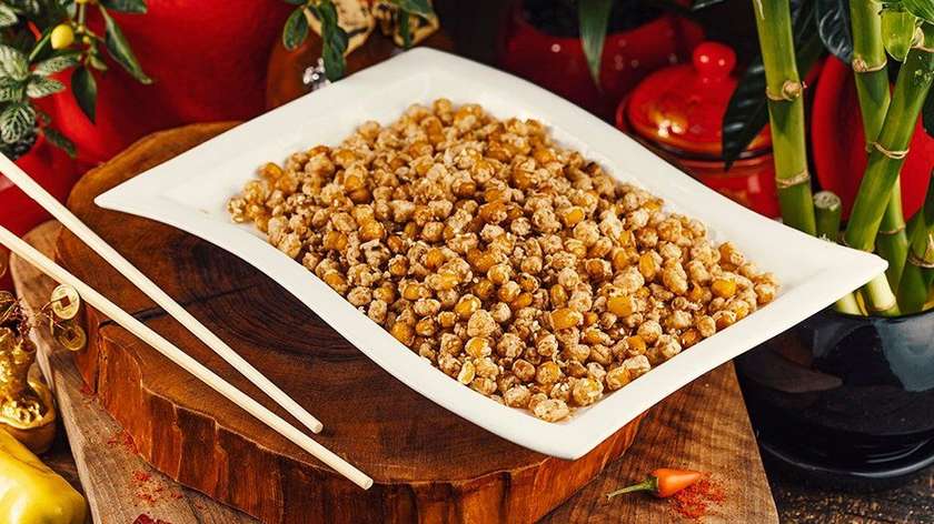 C15-Fried Corns With Hot Spices.