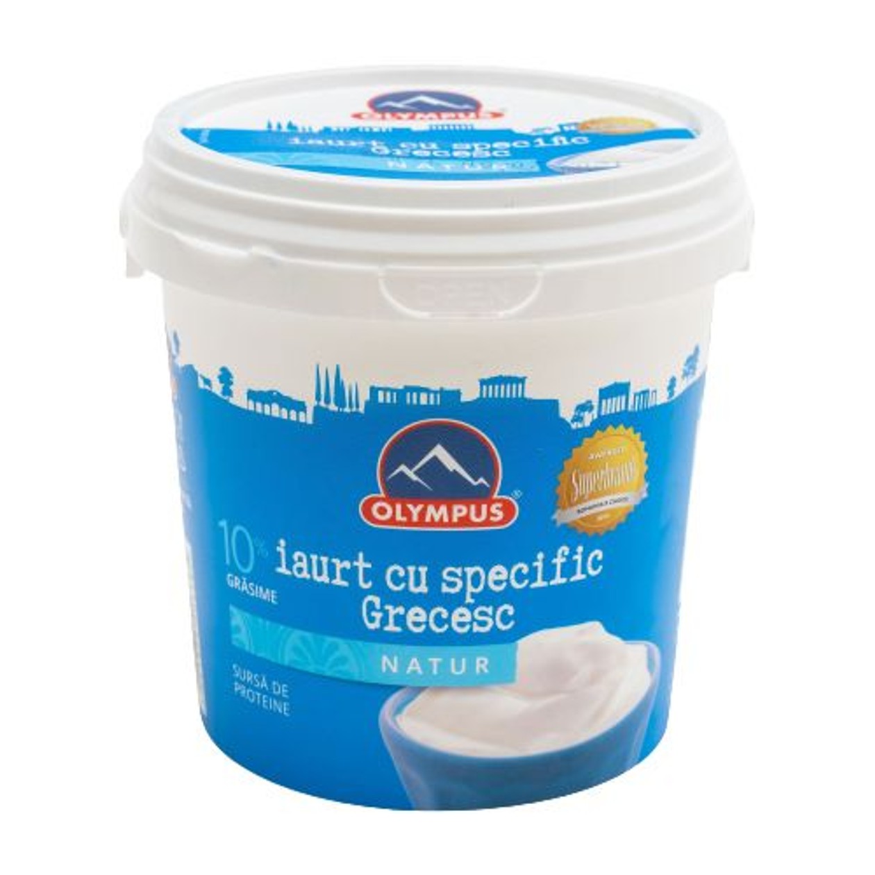 Olympus, Iaurt cu Specific Grecesc 10% Grasime, 900 g (expiră în curând)
