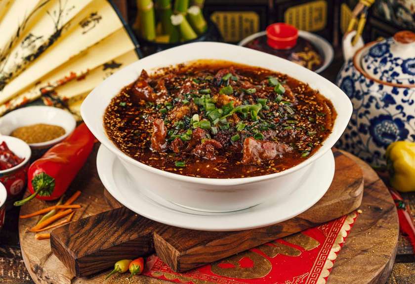 D9-Fried Beef In Spicy Sauce