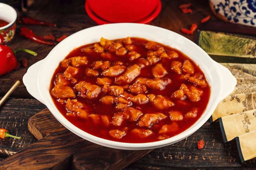 K2-Salmon In Sweet And Sour Sauce