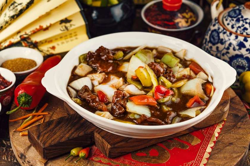 D7-Fried Beef In Soy Sauce