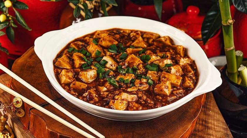 C17-Grilled "Tofu" In Spicy Sauce