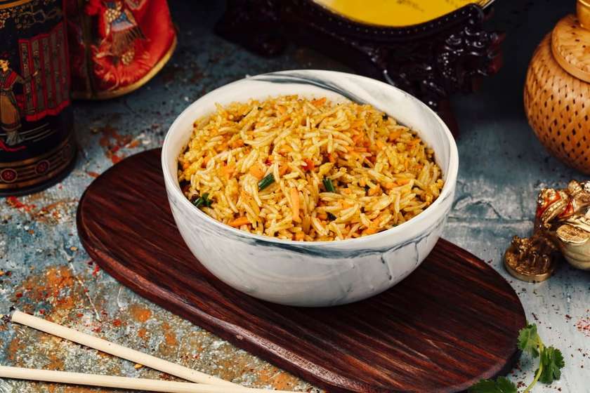 M3-Rice With Curry And Vegetables