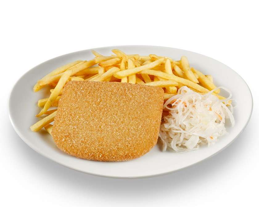 Smažený sýr s hranolkami (21)