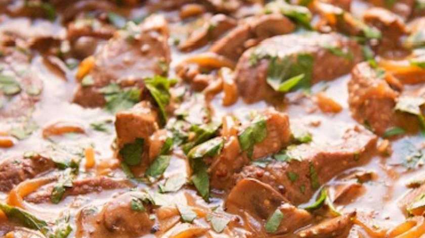 Stroganoff Mal Əti ilə