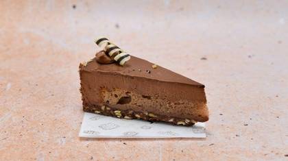 Rocher Cake Slice