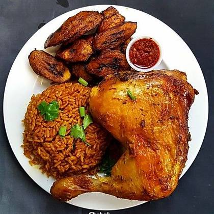 Jolof and Chicken (Grilled)
