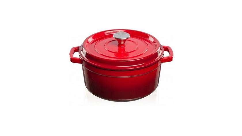 GrandFeu pot, red 4,7 l.