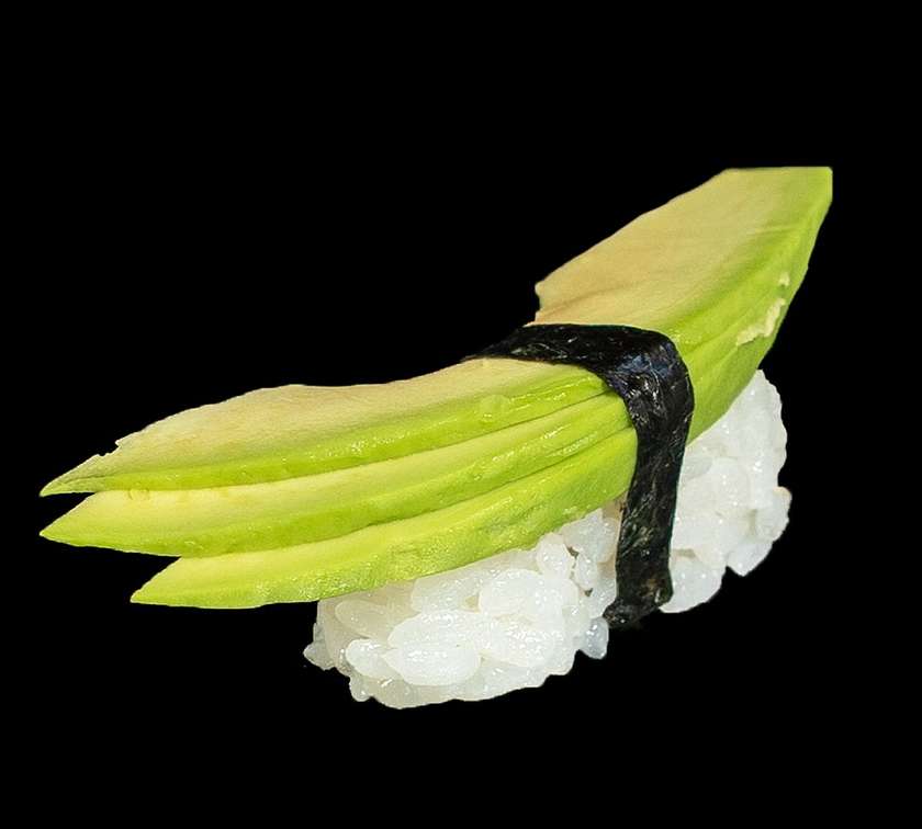 Nigiri avocado