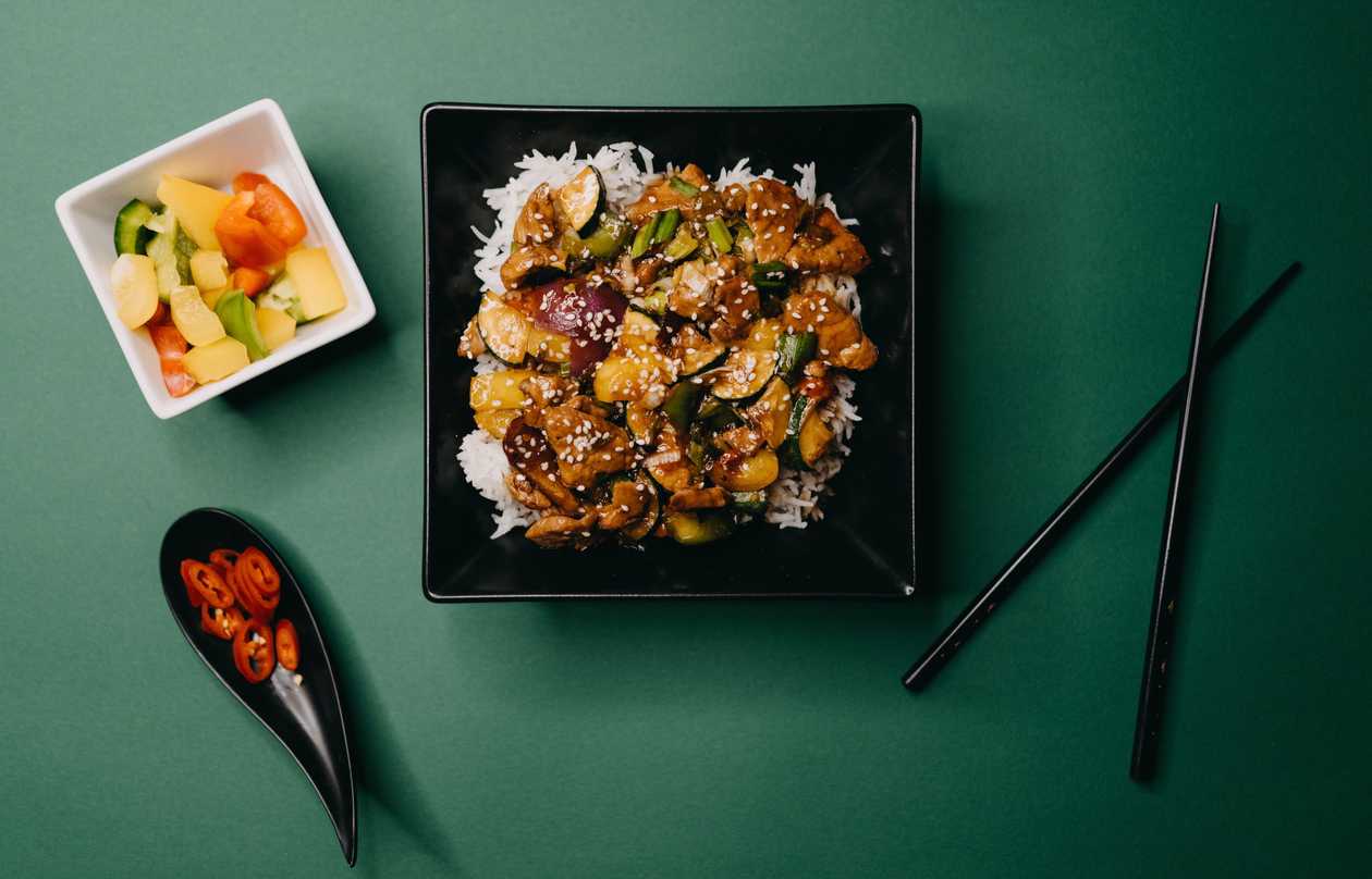 Bangkok pepper stir fry with pork