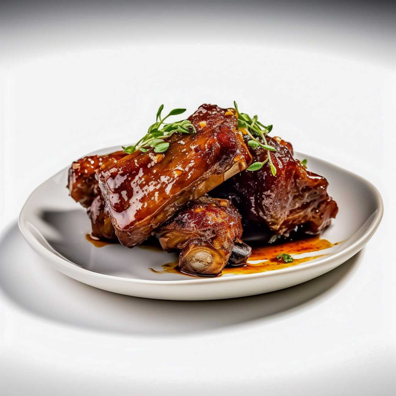 Caramelized pork ribs