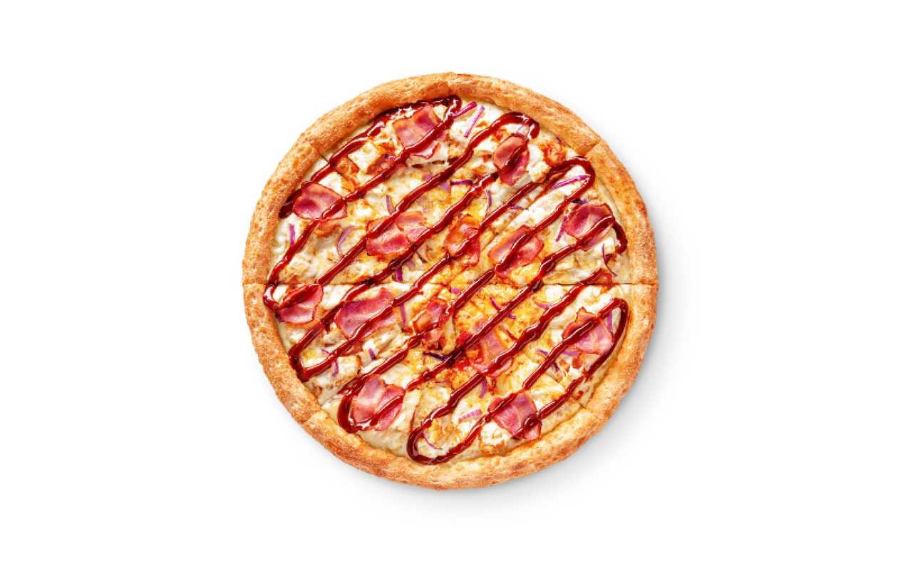 Pizza chicken BBQ