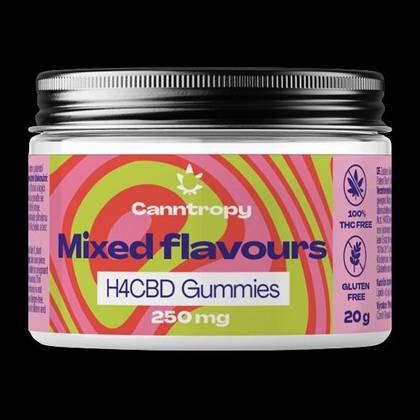 Canntropy H4CBD Gummies - 250mg -  Mixed Flavours