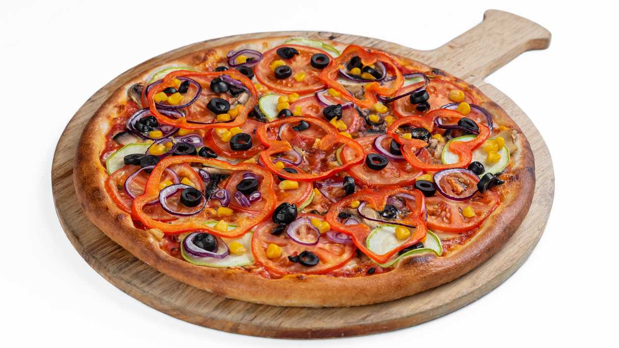Vegetarian pizza