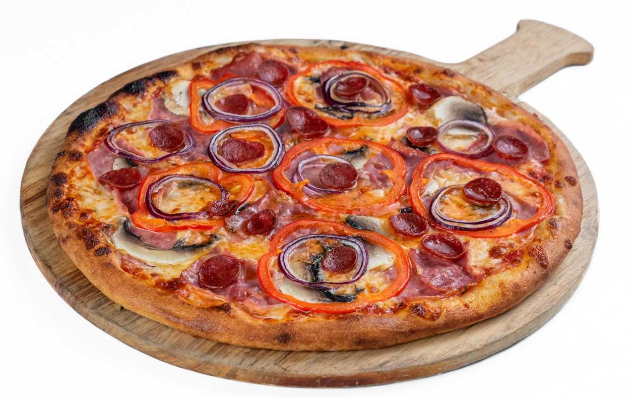 Rustic pizza