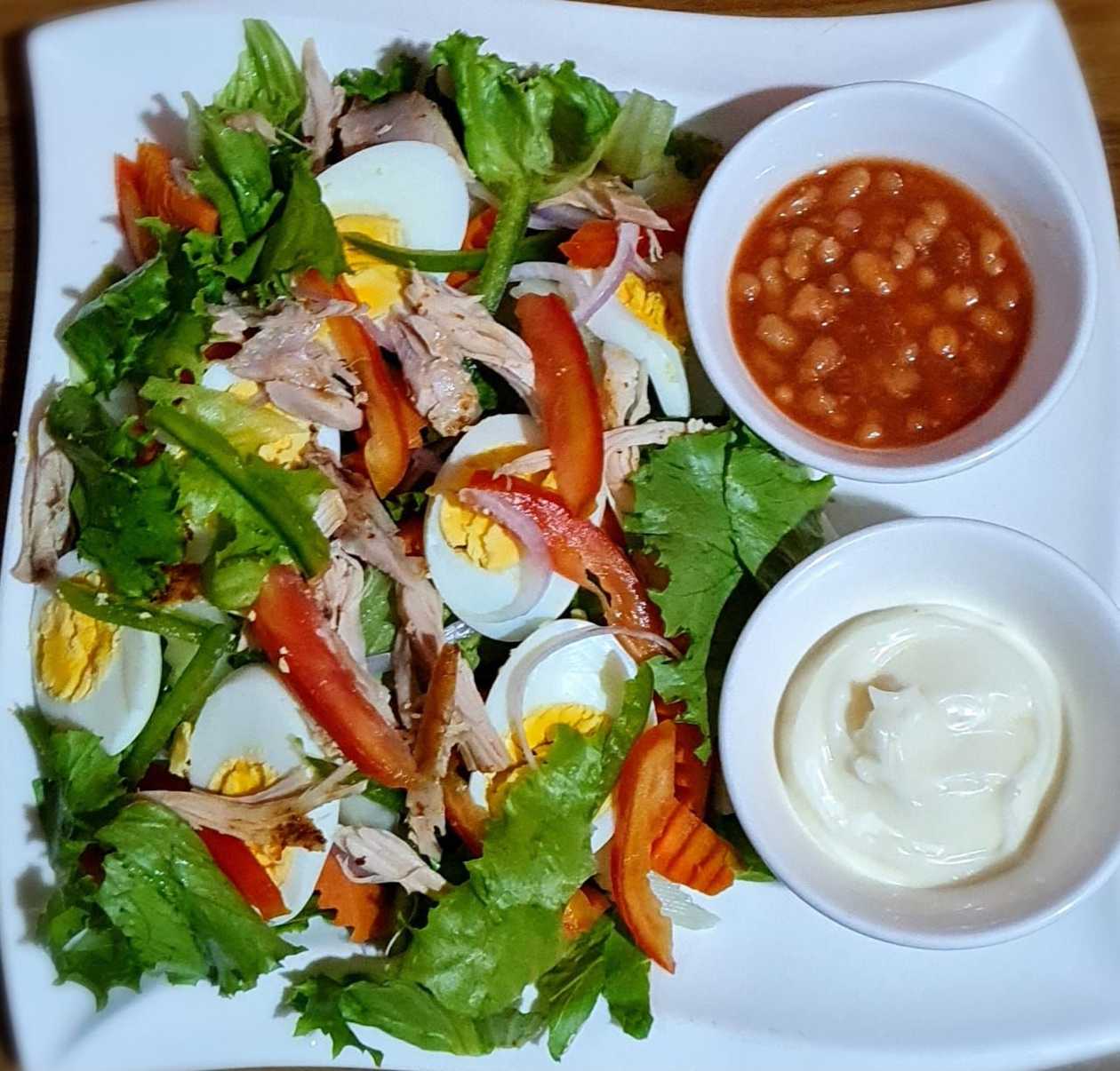 Mixed Salad with Chicken