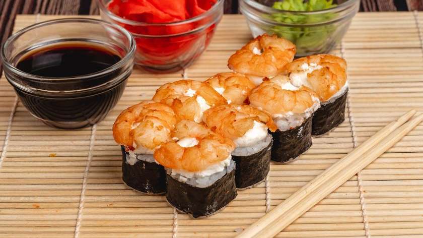 Ebi Spicy Roll (8 pieces)