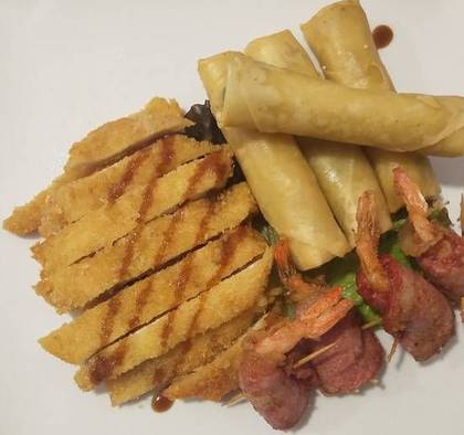 C7. Crepe Misto com Frango e Bacon