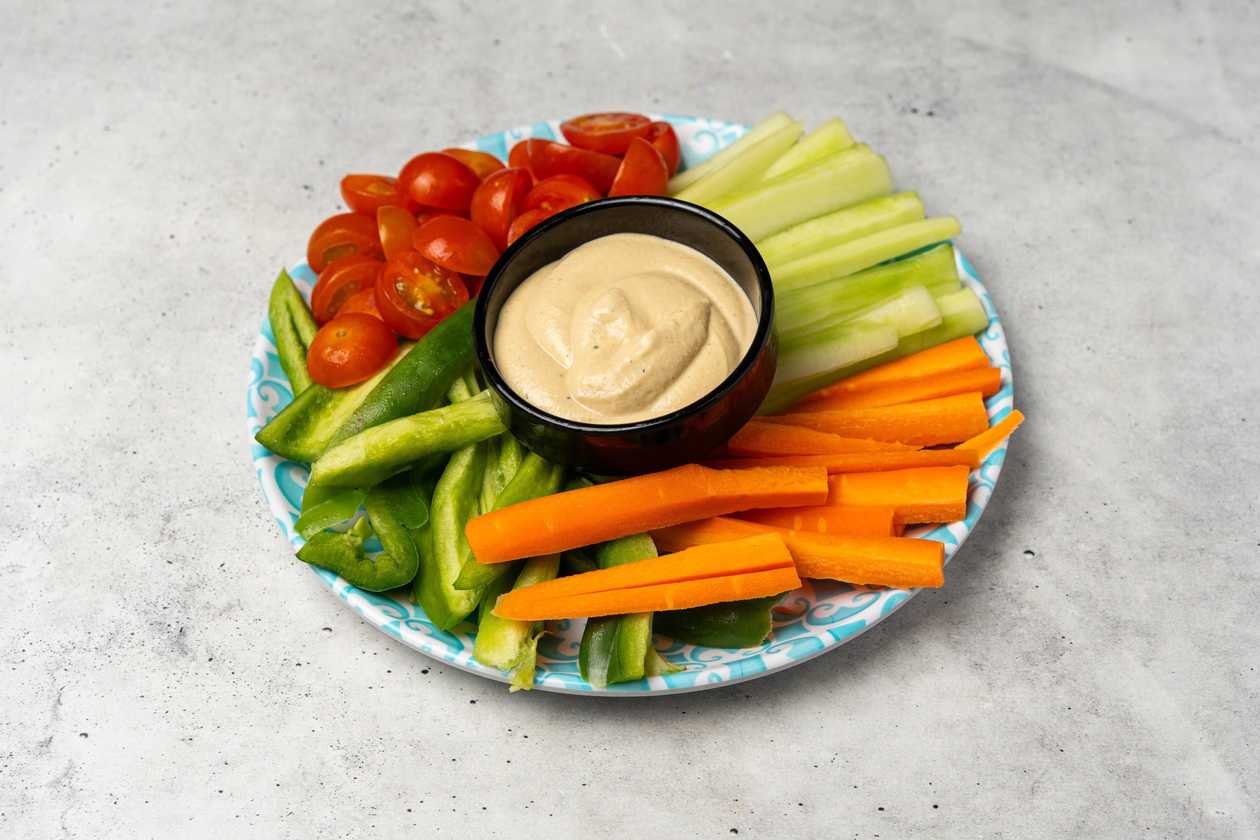 Supper Veggie Sticks & Dip