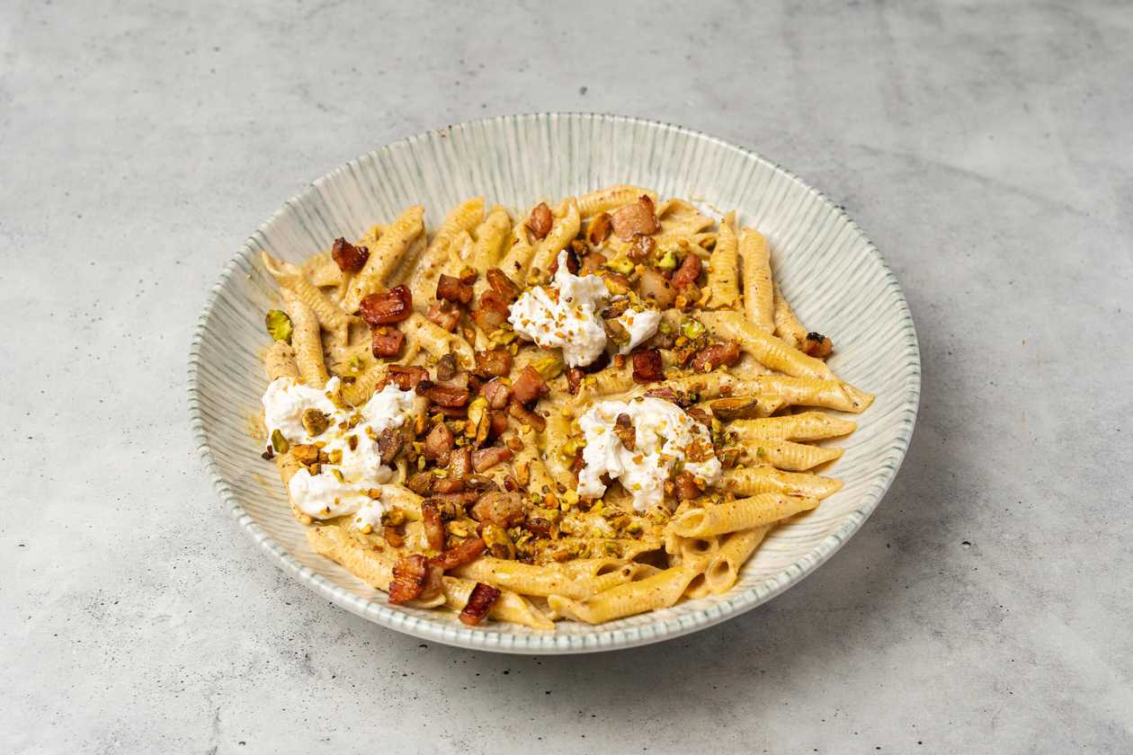 Garganelli Pistacchio Stratciatella