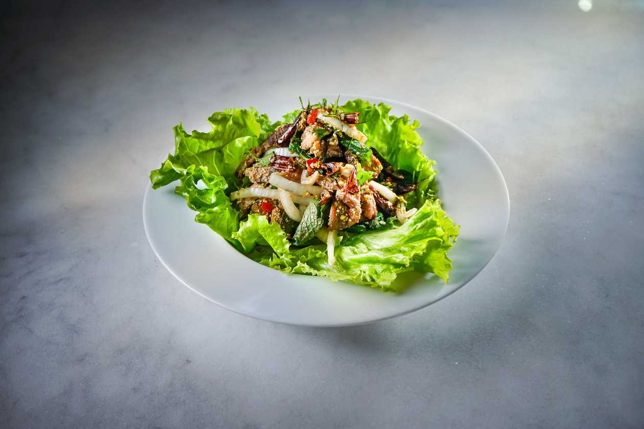 Grilled Pork Salad