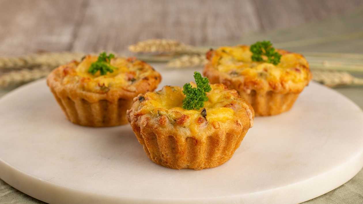 Ham tartlet