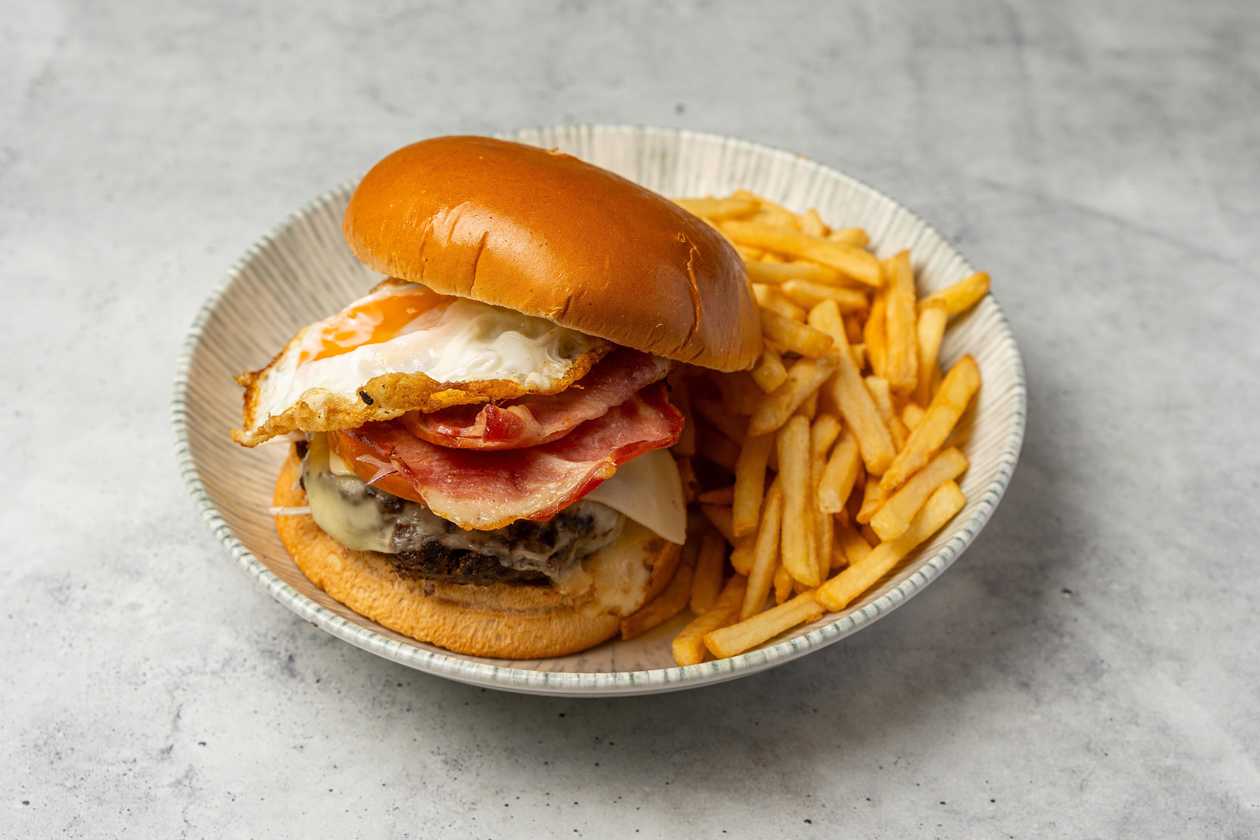 Juicy Slaw Burger