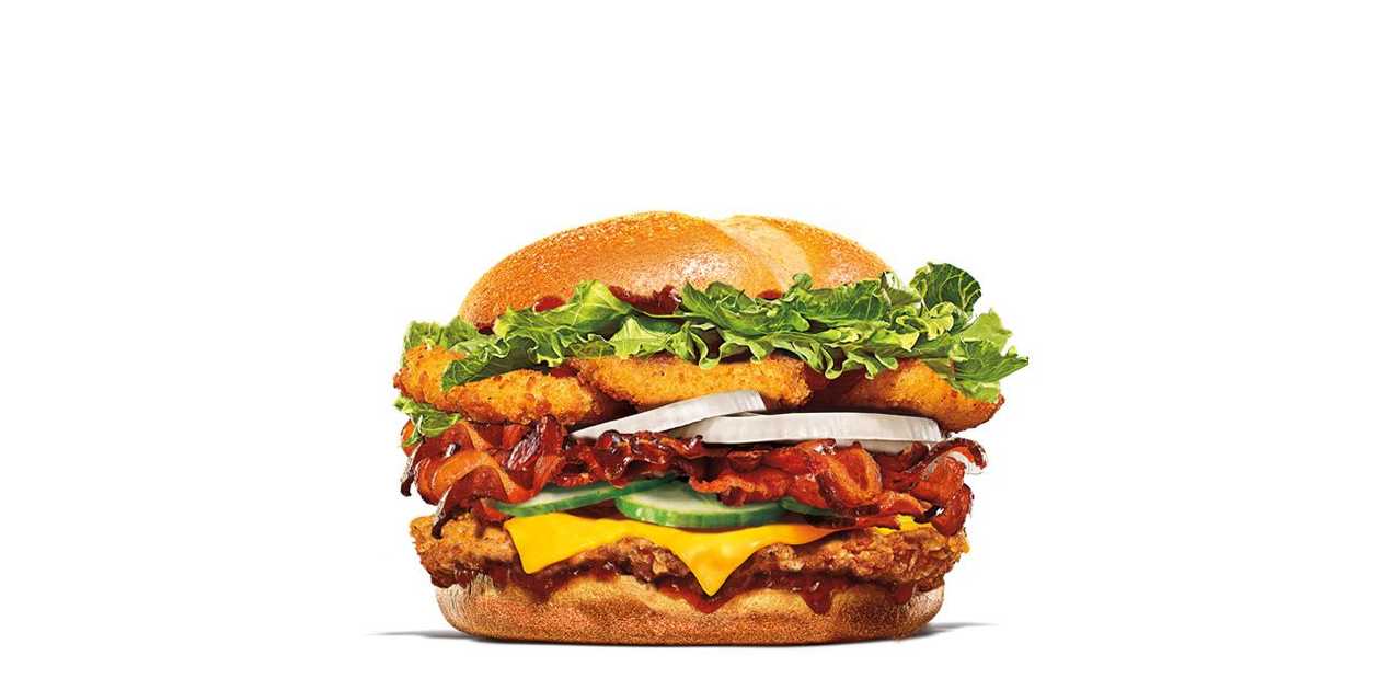 Summer Crunch Chicken Burger