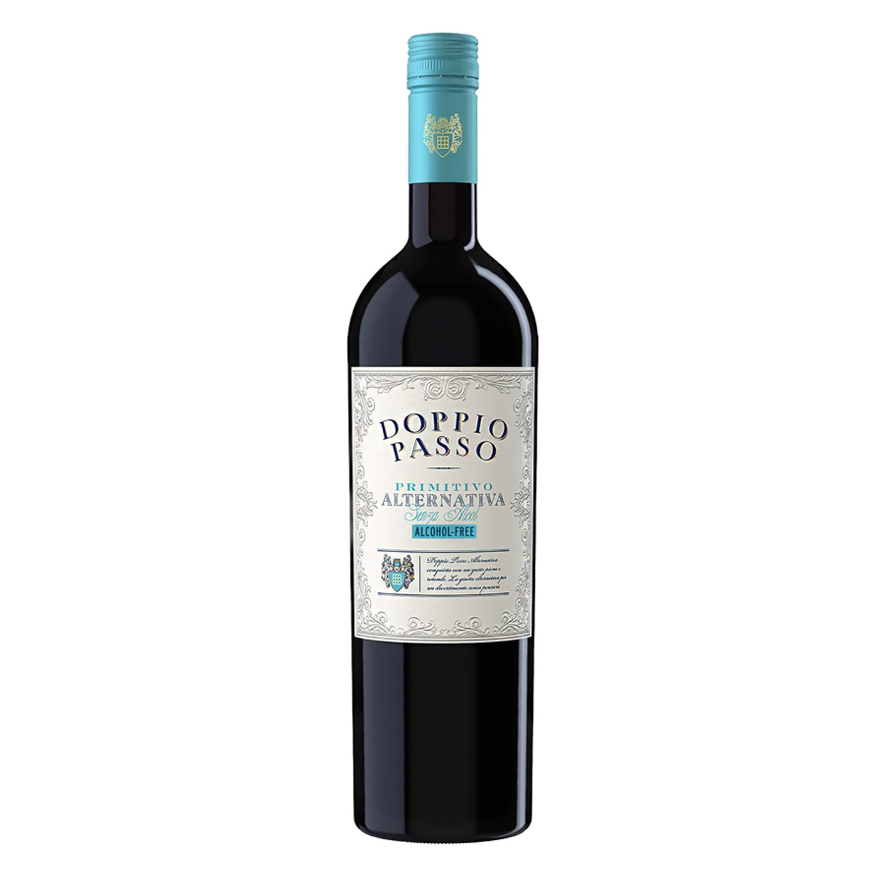 Doppio Passo, Red Alcohol-Free Wine Primitivo Alternativa, 0,75l