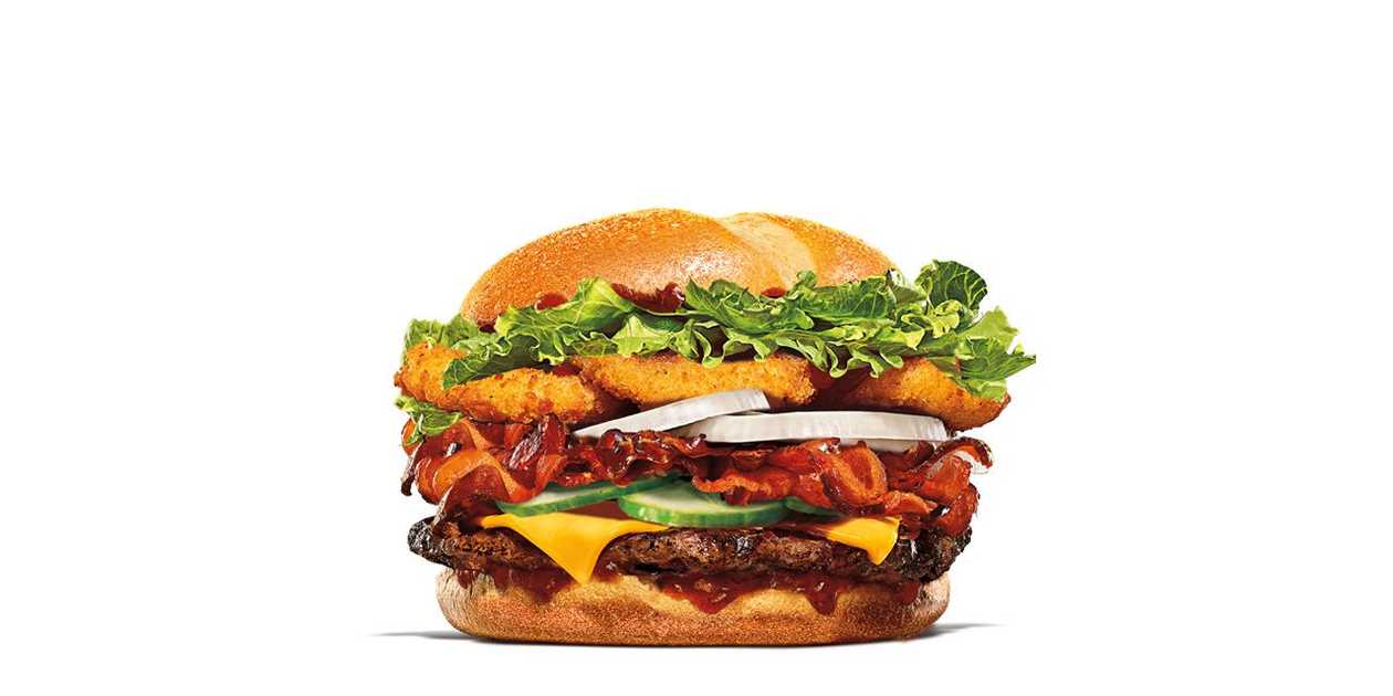 Summer Crunch Beef Burger